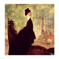 A lovasnő, Poszter Nyomtatás Edouard Manet
