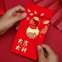 A nyúl éve piros csomag új év piros borítékok Tavaszi Fesztivál pénz zseb újévi Party kellékek