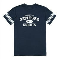 Köztársaság 535-520-NVY-New York-i Állami Egyetem, Geneseo Knights Property labdarúgó póló, haditengerészet-kicsi