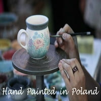 Lengyel fazekasság 8 db tészta tál kézzel festett Boleslawiec, Lengyelország + eredetiségigazolás