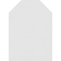 24 W 24 H nyolcszögletű felső felületre szerelhető PVC Gable Vent: nem funkcionális, w 2 W 2 P Brickmould küszöbkeret