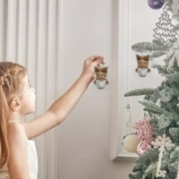 Karácsonyi Gyapjú Aranyos Baba Rudolph Plüss Baba Dekoráció