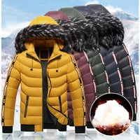 Kiplyki Clearance őszi kabátok férfiaknak alkalmi szilárd Kapucnis Cipzár kapucnis szélálló Hosszú ujjú kabát