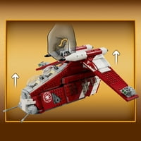 Star Wars: A Klónok Háborúja Coruscant Guard harci hajó építhető Star Wars játék éves gyerekeknek, ajándék ötlet Star