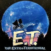 Az Extra Terrestrial Női Fekete E. T. Póló Póló Nagy