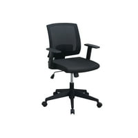 Állítható irodai szék görgőskerekekkel, Aukfa középső hátú kényelmes, lélegző háló feladat irodai szék, számítógépes