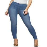 Sofia Jeans by Sofia Vergara Rosa Jegging kanyargós magas derék húzza a boka jean női