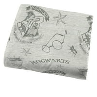 Harry Potter Klasszikus Teljes Gyereklap Készlet, Mikroszálas, Szürke