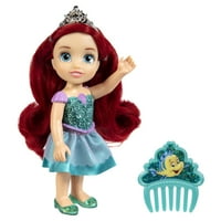 Disney Princess 6 Petite Ariel baba Csillogó Kemény míder és magában foglalja a fésű, a gyermekek korosztály 3+