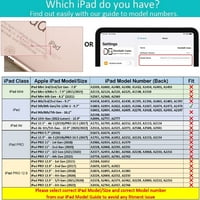 DuraSafe tokok iPad Air Air Gen [ 5. 6. levegő 2. 1. generáció ] a A MGLW2LL a MGL12LL a MH0W2LL a MGKM2LL egy TriFold