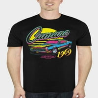 Chevrolet Camaro Retro férfi grafikus póló, 5XL méretig