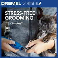 Dremel 7350-Pet 4V Pet & Dog Körömcsiszoló, könnyen használható és biztonságos körömvágó, professzionális kisállat