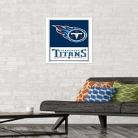 Tennessee Titans-Logó Fali Poszter, 14.725 22.375