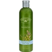 Nature ' s Gate Volumizing sampon finom hajra-citromfű és Clary Sage-oz