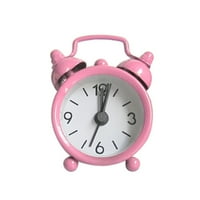 Watch kereskedő Falióra kreatív óra aranyos kis ébresztőóra fém ébresztőóra kis elektronikus Mini óra Time Out székek