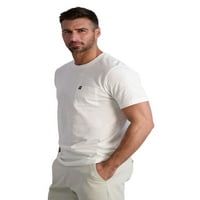 Chaps férfiak rövid ujjú slub zseb póló, méretek xs-4xb