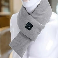 Hesxuno fűtött sál USB intelligens töltés nyak és váll téli hideg védelem és meleg fűtés férfi és női sál fűtött sál