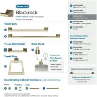 Amerock Bh Blackrock Falra Szerelhető, Elforgatható WC-Papír Tartó-Arany