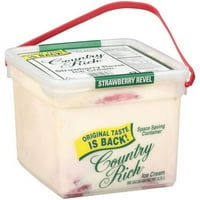 Wells Dairy Country gazdag fagylalt, oz