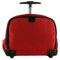 - Cliffs Heavy Duty Rolling Backpack iskolai hátizsák és biztonsági fényvisszaverő csík piros, tini-felnőtt Unise Szín