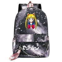 Bzdaisy Sailor Moon Hátizsák USB töltés és Laptop védelem Unise gyerekeknek Tini