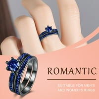 Sehao gyűrűk női ujj gyűrűk ajándék ötvözet gyűrű esküvői cirkon méret színes ékszer gyűrűk Ékszerek clearance Lila