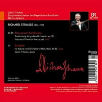 Daniil Trifonov Mariss Jansons-Richard Strauss: szintén sprach Zarathustra & Burleske-CD