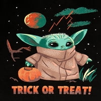 Baby Yoda Boys Halloween grafikus pólók, csomag, méret 4-18