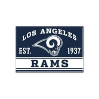 Los Angeles Rams Logo 2.5 3.5 Hűtőmágnes