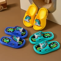 dmqupv kisgyermek otthoni papucs aranyos rajzfilm kis dinoszaurusz fiú baba fürdőszoba szandál kisgyermek cipő cipő
