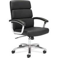 Traction Executive szék fekete SofThread bőr ülés-5 csillagos alap-24.8 Szélesség 24 mélység 43.5 magasság - minden