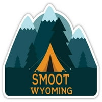 Smoot Wyoming Szuvenír Vinyl Matrica Matrica Kemping Sátor Tervezés