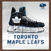 Toronto Maple Leafs-Csepegtető Korcsolya Fal Poszter, 14.725 22.375