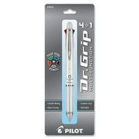 Pilot Dr. Grip Multi 4PLUS visszahúzható toll ceruza finom toll pont toll pont méret - 2HB ceruza minőségű ólom méret-Újratölthető-Fekete,