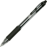 NSN visszahúzható gél toll fekete tinta