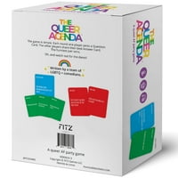 - A Queer napirend kártyajáték-LGBTQ Ajándékok-Meleg Játékok - pimasz társasjáték - pimasz kártyák-végső LGBTQ Drag