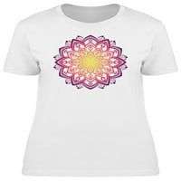 Naplemente virágos nyári Mandala póló női-kép szerzőtől Shutterstock
