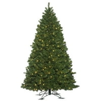 Vickerman 7.5 ' Oregon fenyő kültéri Ariticial karácsonyfa, meleg fehér széles látószögű LED lámpák - Fau karácsonyfa-szezonális