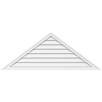 72 W 15 H háromszög felszíni PVC Gable Vent Pitch: Funkcionális, W 2 W 1-1 2 P BrickMould keret