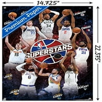 Liga-szupersztárok fali poszter Pushpins, 14.725 22.375