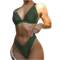 VEKDONE Női szilárd Molett fürdőruha színes ruhát Beach Wear Bathingsuit Szexi Bikini Mellkas Pad fürdőruha Beachwear