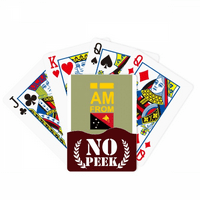 Pápua Új-Guinea Peek Póker Kártya Privát Játék