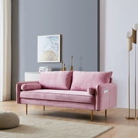 Hommoo 70 század közepén kanapé, modern kanapé nappali, hálószoba, kis terek, rózsaszín