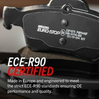 Power Stop Front Euro-Stop ECE-R tanúsítvánnyal rendelkező fékbetét és Rotor készlet ESK4678