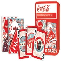 Remekművek hivatalosan engedélyezett Coca Cola játékkártyák-kártyacsomag felnőtteknek