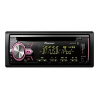 Pioneer DEH-X4900BT-autó-CD vevő-In-dash-egy - Din-Watt 4