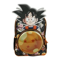 Dragon Ball Z Anime Die Cut 3D Goku karakter gyerekek Hátizsák