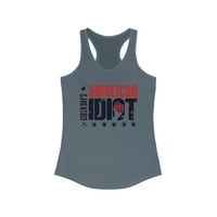 Amerikai Tank Top női ideális Racerback Tank