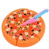 Gyerek Gyerekek Pizza Szeletek Öntetek Mintha Vacsora Konyha Játék Élelmiszer-Játék Ajándék Yutnsbel