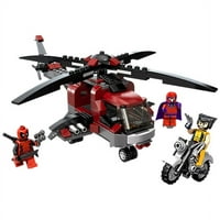 Lego Wolverine ' s Chopper Showdown
